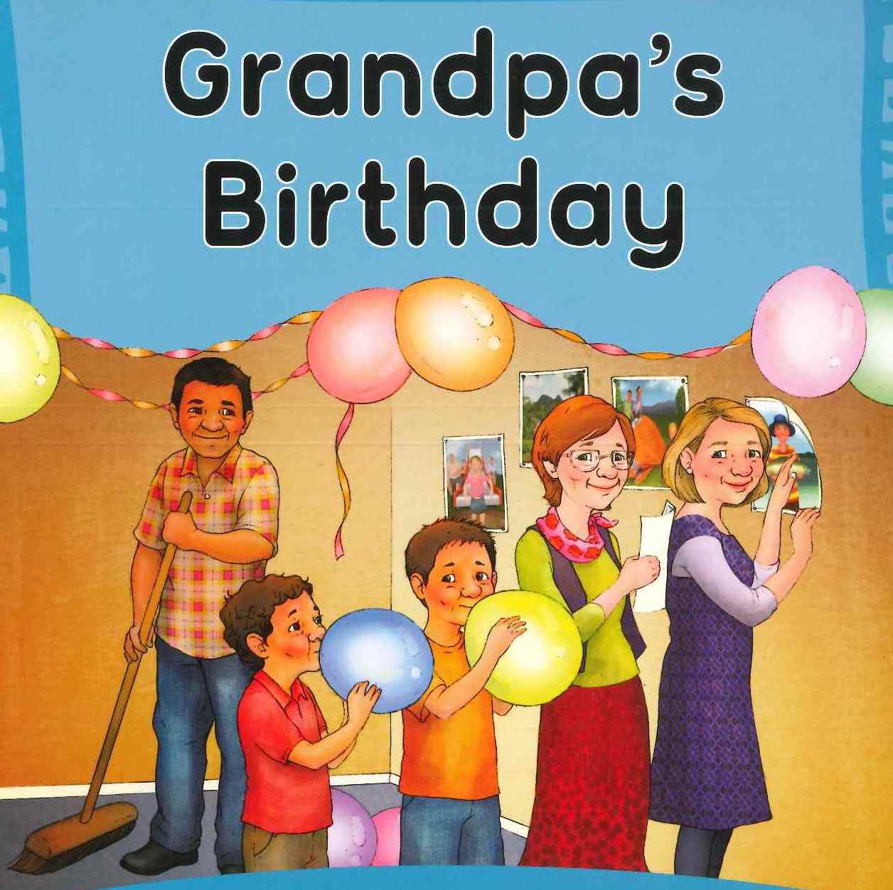 Blue: Grandpa's Birthday Resource Pack