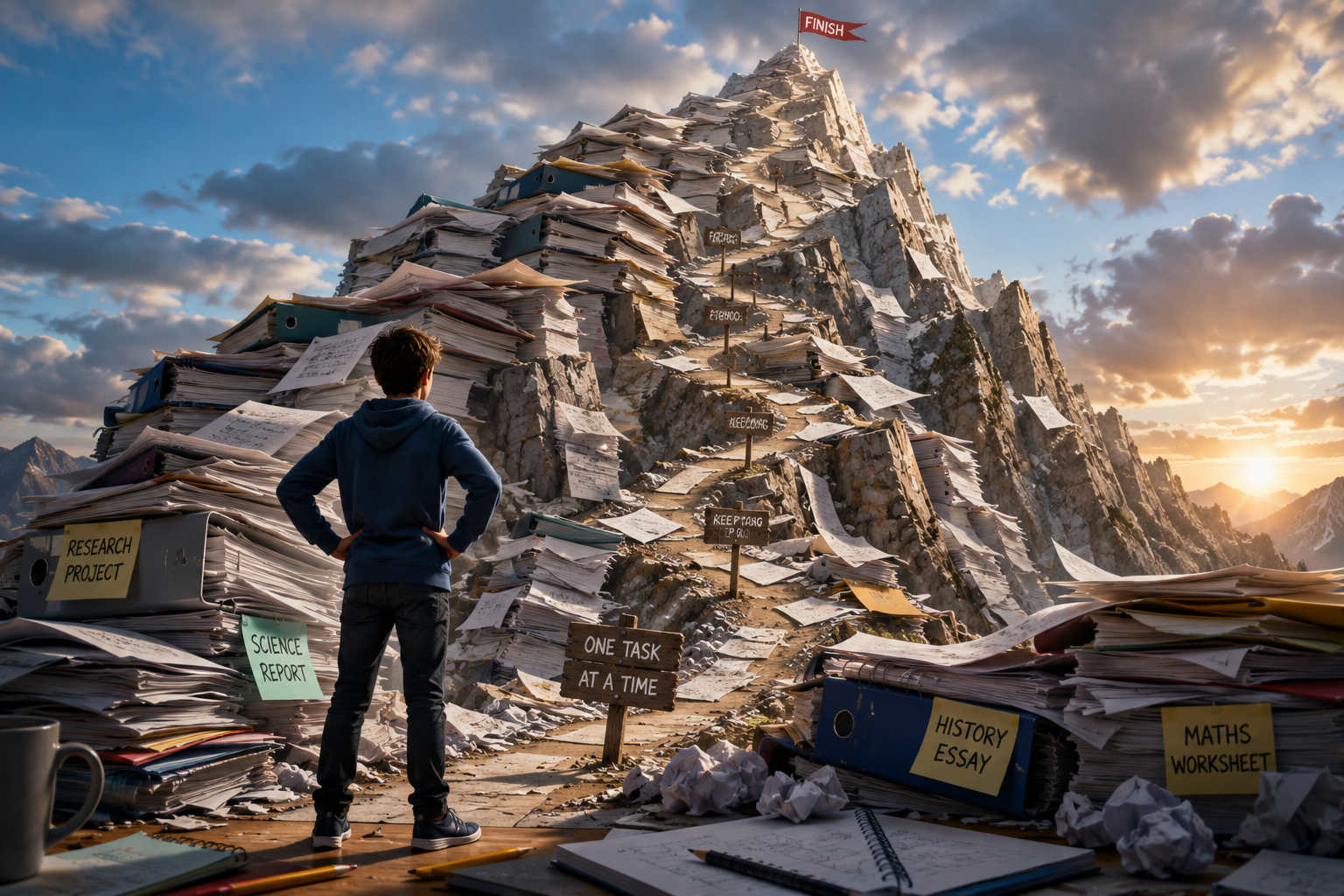 The Mountain: Five-Day Text Exploration Pack Years 7&8